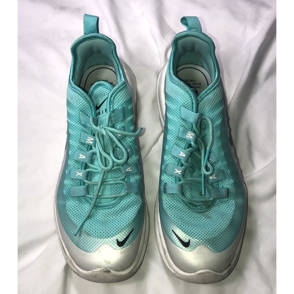 Nike Air Max Axis AA2168-401 Aqua/Blue Platinum Running Shoes Sneakers Size 7.5 - Picture 2 of 8